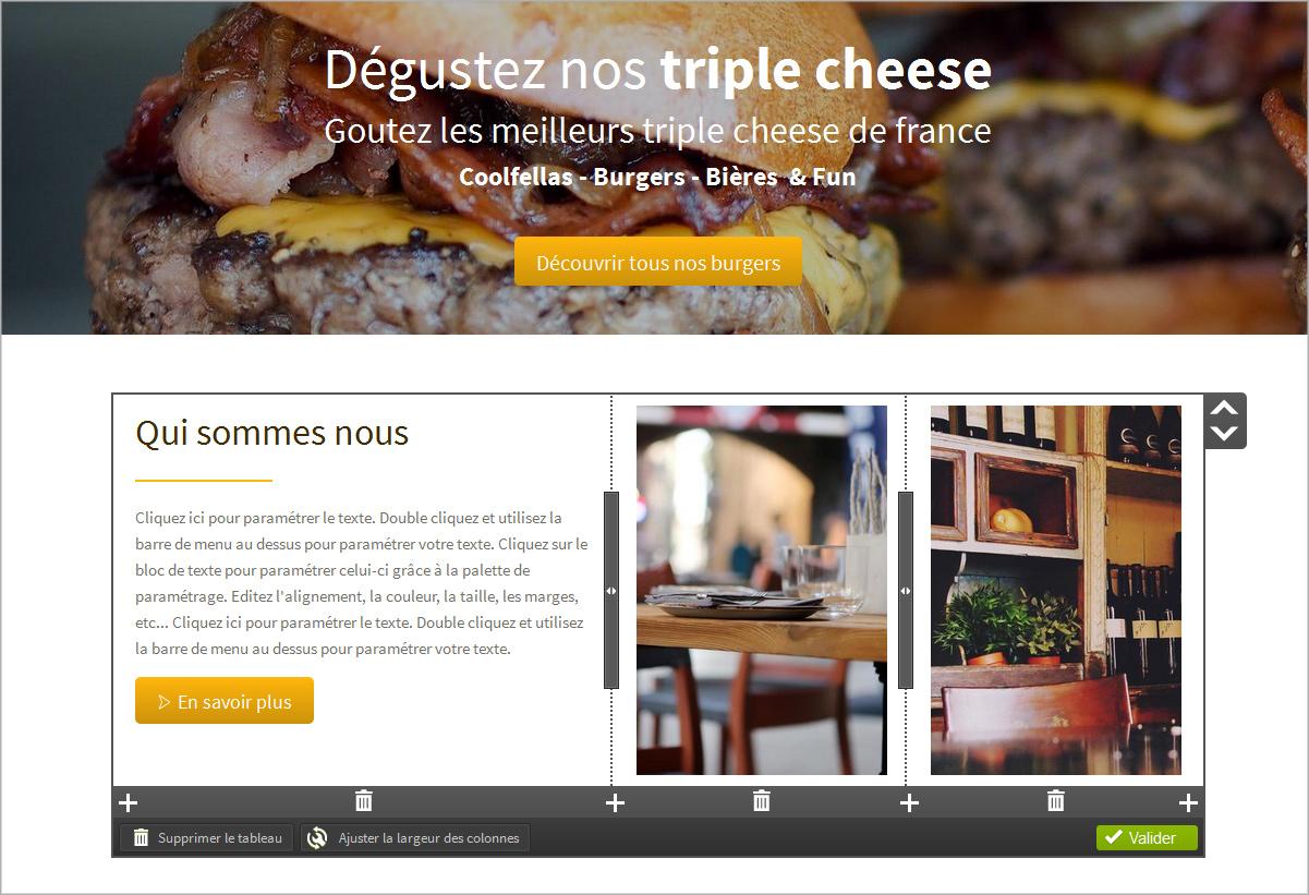 Create a website for your restaurant
