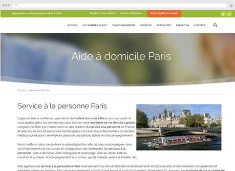 creation de site pour aide a domicile