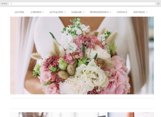 Create a florist site