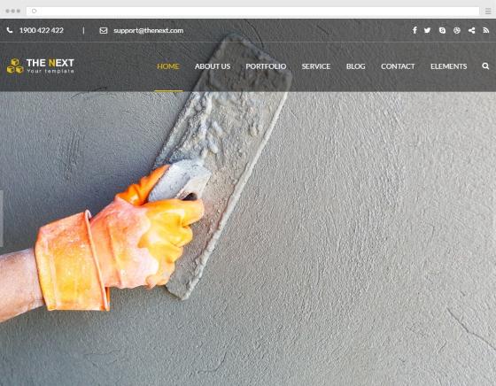 Create a website for platrier/ plasterer in building
