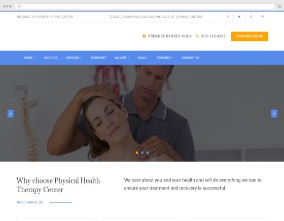 Create a website for acupuncture