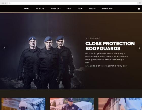 Making my bodyguard site