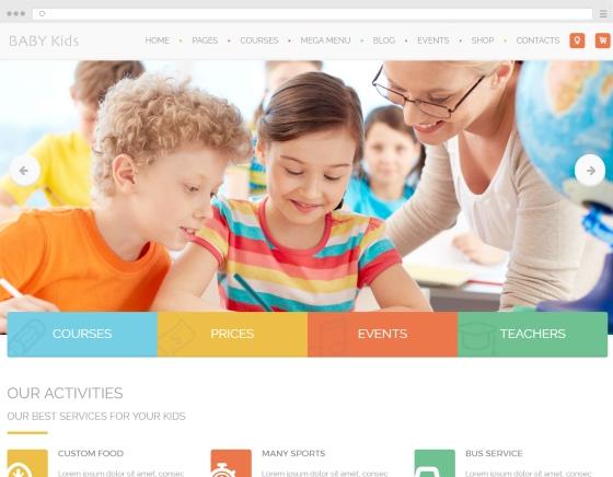 Create a childminder website
